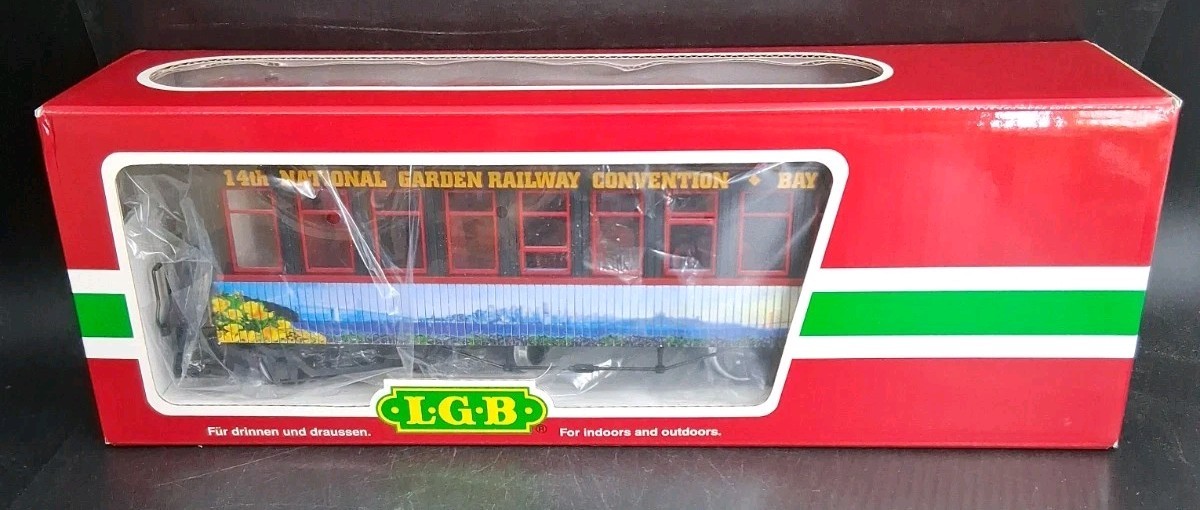 LGB 30808 G Gauge Freight Car – 14th National Garden Railway Convention – Boxed
