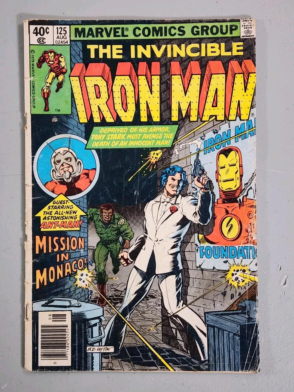 Iron Man vol 1 #124 125 136 139 152 x 2 all Newsstand Readers Marvel 1979-83