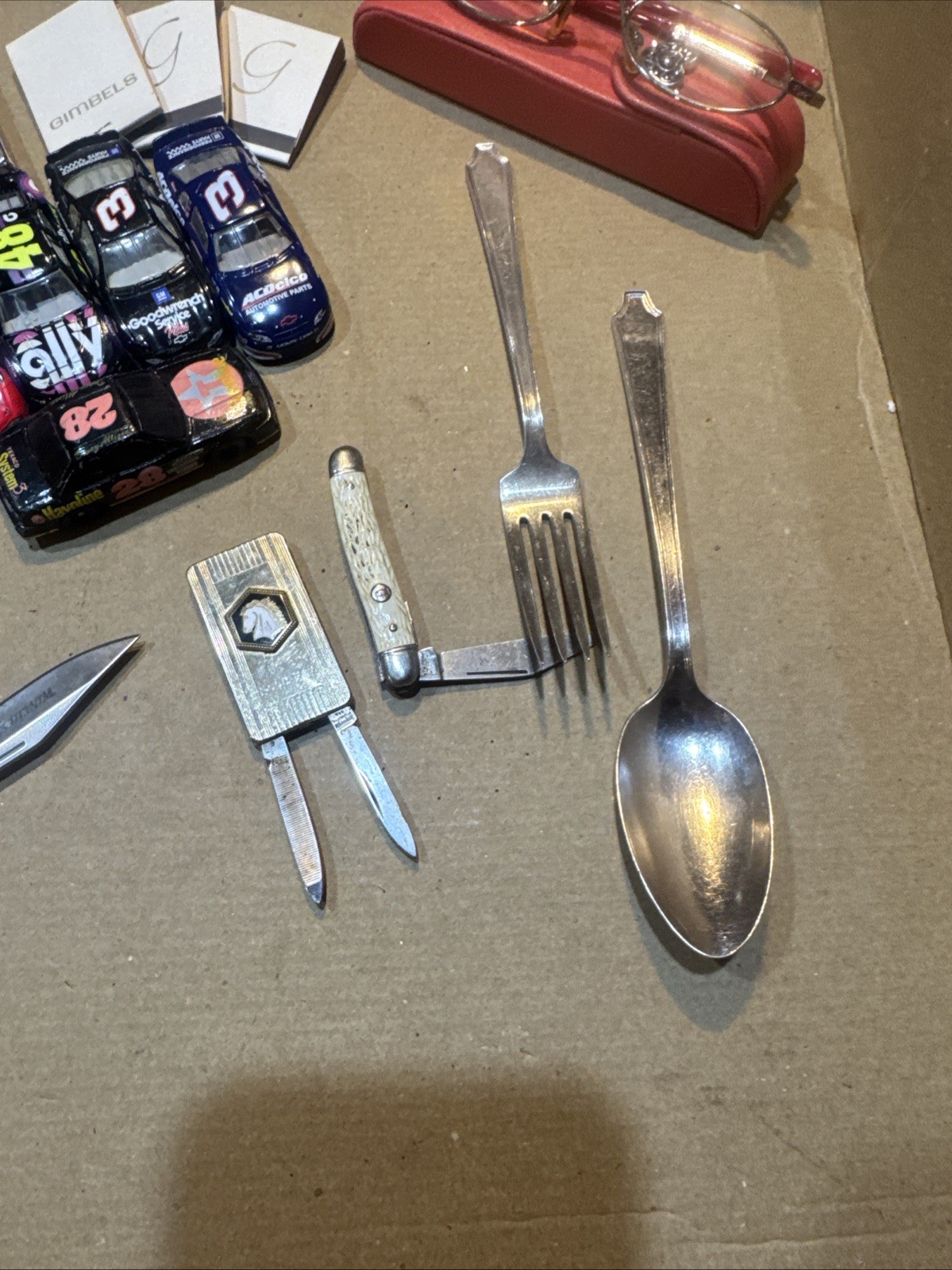 Very Nice Junk Drawer, Knives Imperial, Winchester, Lorus Watch, Zippo And More!