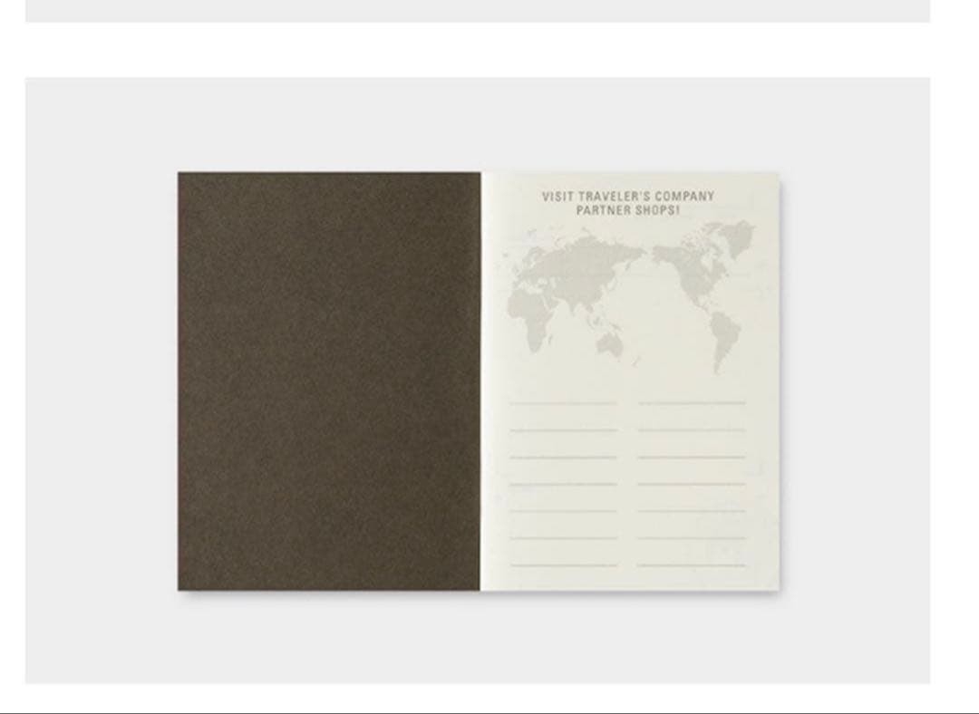 [New and unopened] Traveler’s Note Partner Shops Passport