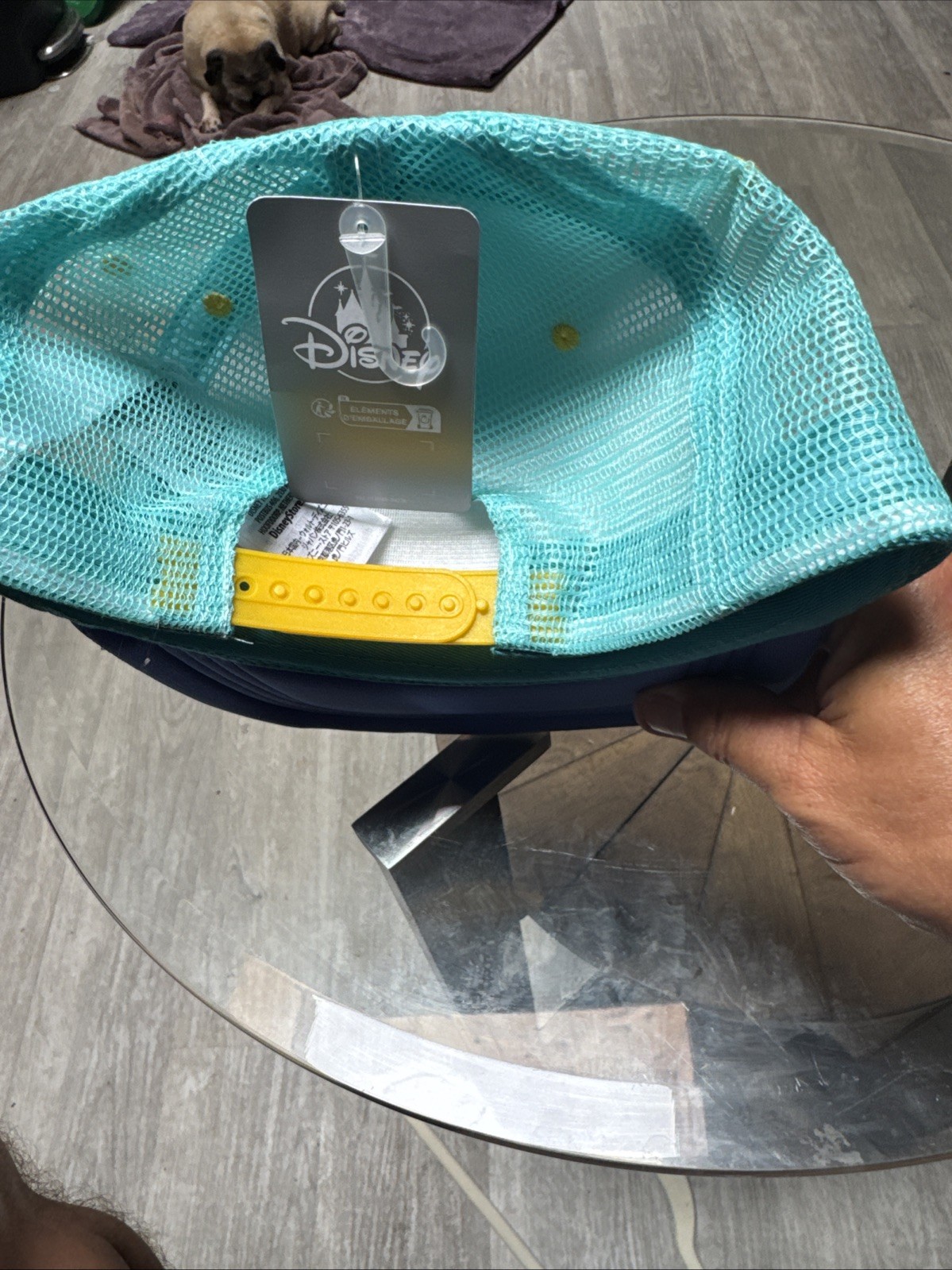 Disney Parks Tron Ares Lightcycle Run Retro Adjustable Trucker Mesh Hat Cap New