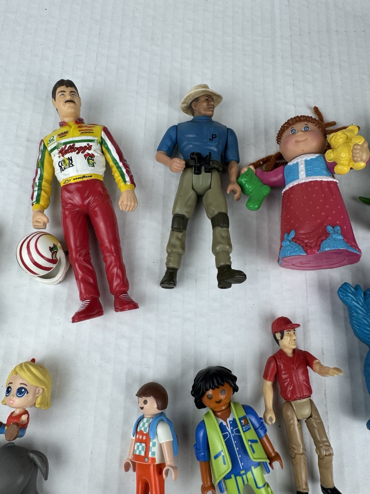 Vintage Junk Drawer Toy Lot 37 Pcs Disney/Pixar/Frozen/PlayMobile/Sesame Street