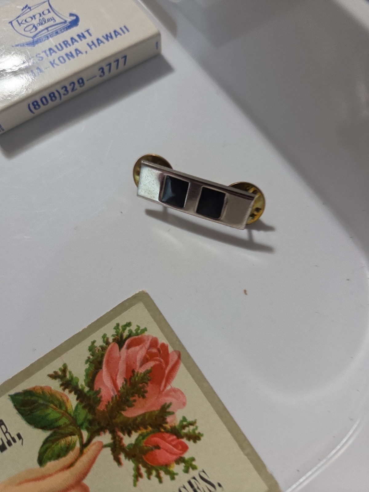 Vintage Junk Drawer With Gold And Silver