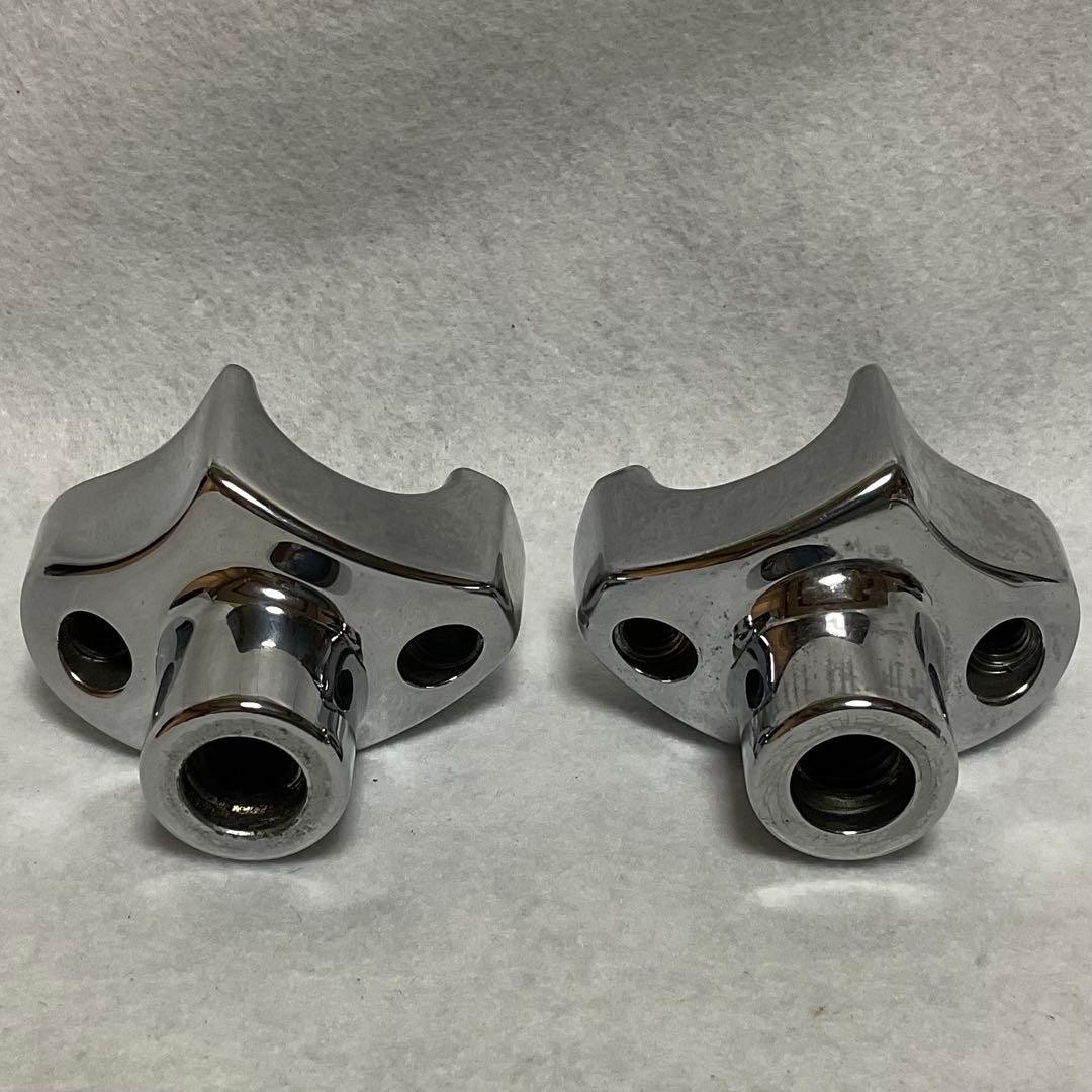 Harley genuine 2 inch riser chrome for 1 inch handle used