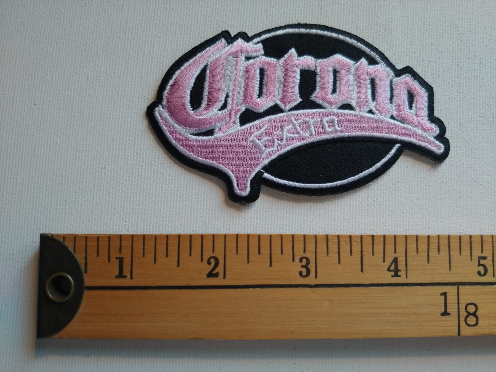 1 CORONA EXTRA PINK BEER BREWERY BIERE MEXICO PATCH CREST BADGE ECUSSON