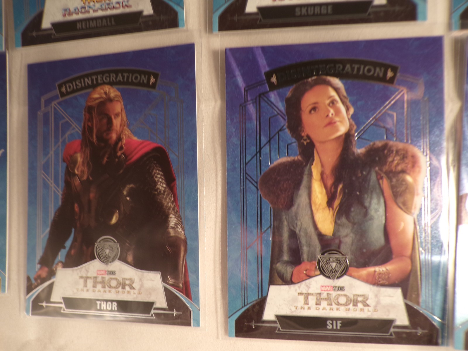 LOT of 8 2023 THOR Finding Unicorn Marvel Disintegration BLUE /50