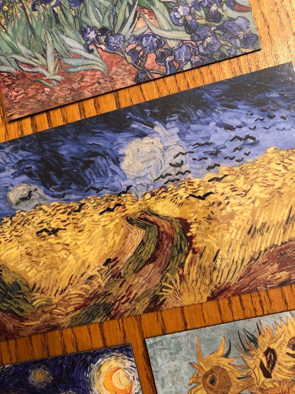 Van Gogh fridge magnets Vincent Van Gogh modern art classic paintings Dutch