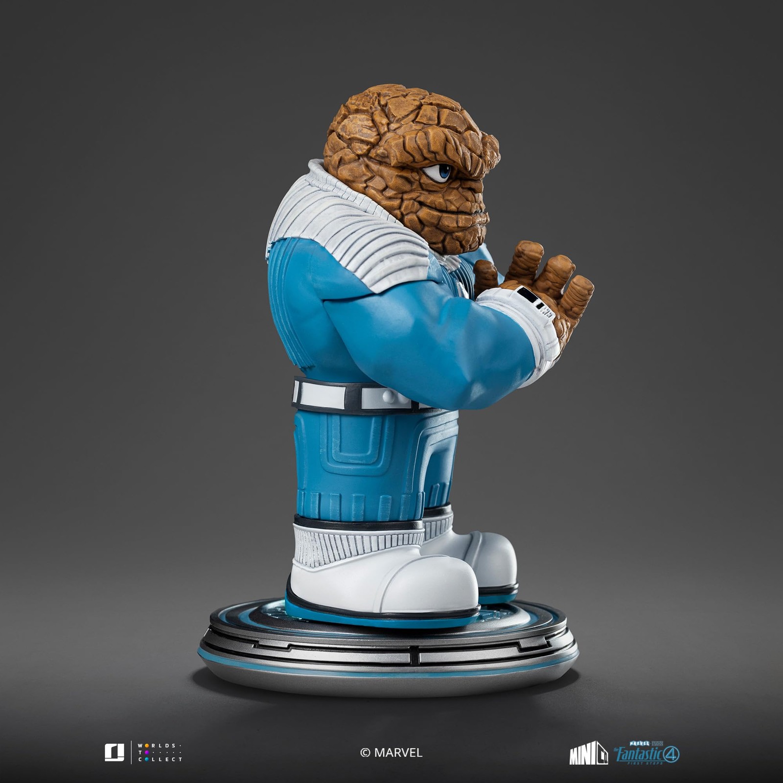 Iron Studios 6.4″ The Thing Collectible Statue – Fantastic Four, PVC, Multicolor
