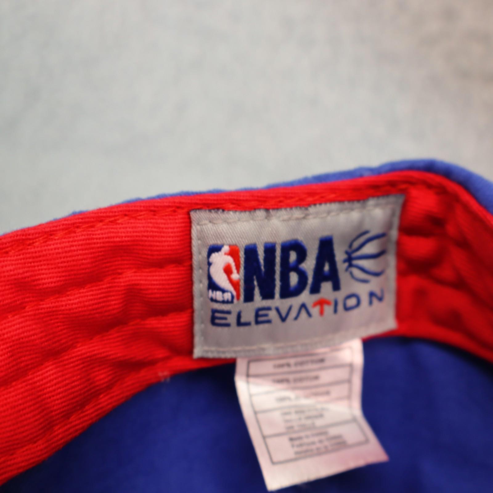 Detroit Pistons Dad Hat NBA Elevation Y2K 90s vtg