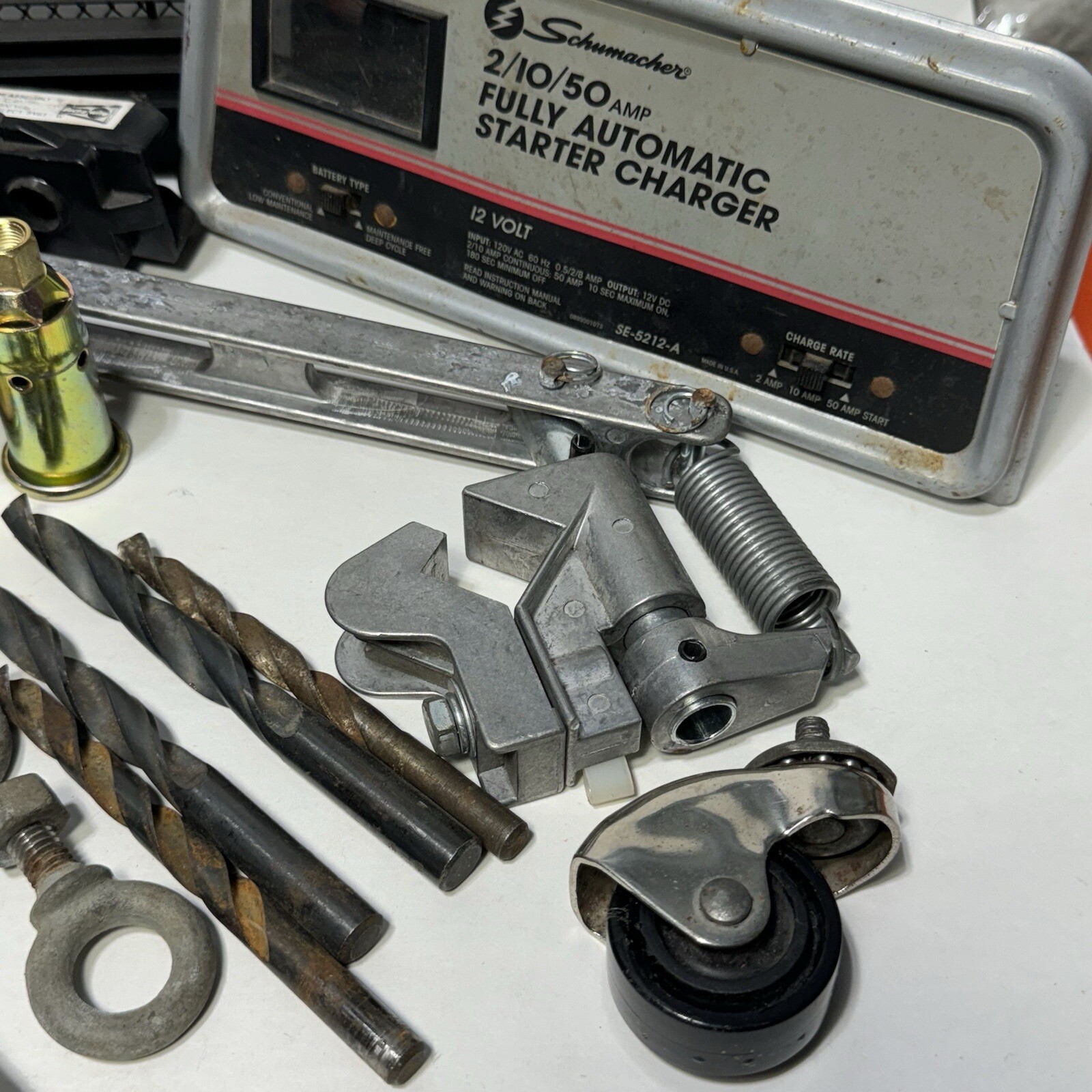 Lot Of Random Mix Metal Parts & Pieces Steampunk Craft Found Object Art Parts