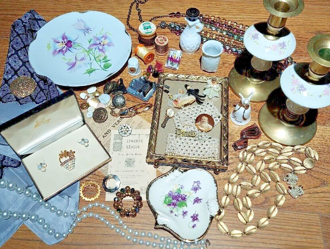 2 pounds “Junk Drawer lot” – Old to new items – Bulk mix – See Description