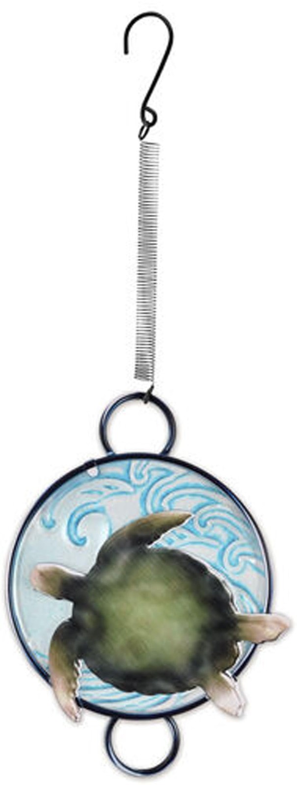 Sunset Vista Designs Decorative Outdoor Hanging Ornament Jade Blue 25 Inch 5