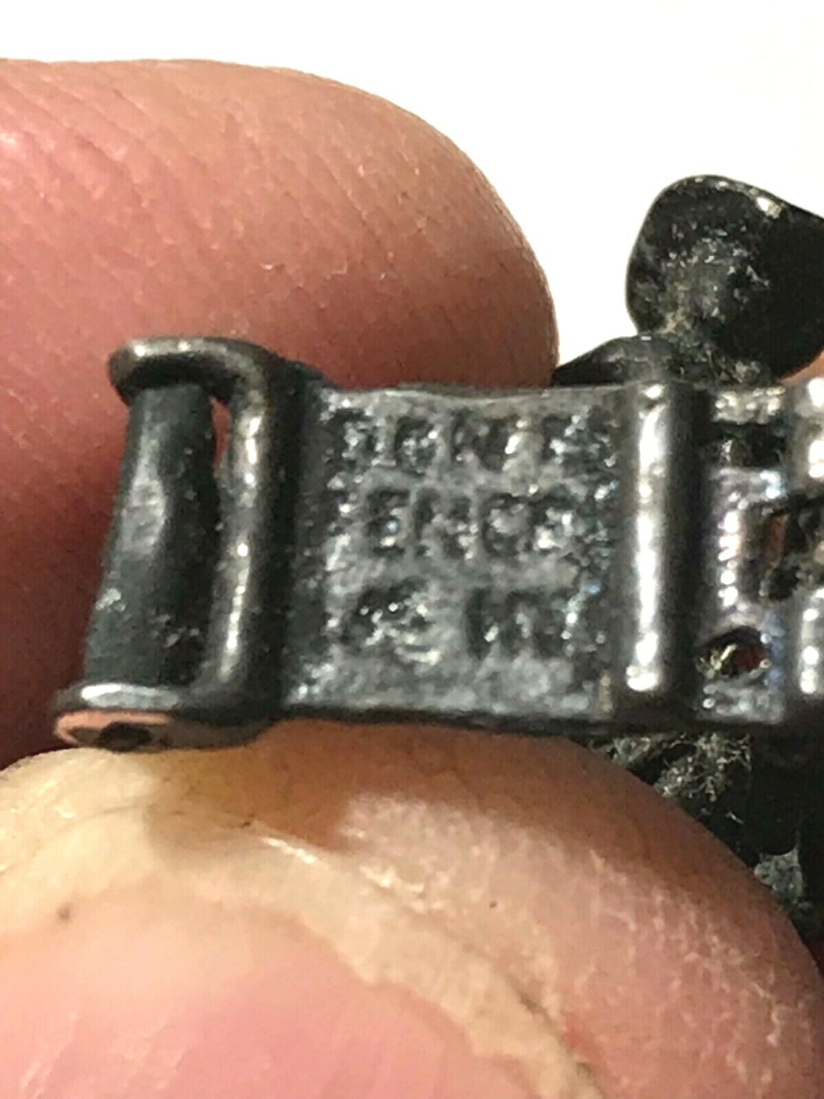 COLLECTABLE EXTRAVAGANZA Vintage DON’T FENCE ME IN CHARM sterling Silver SS-132