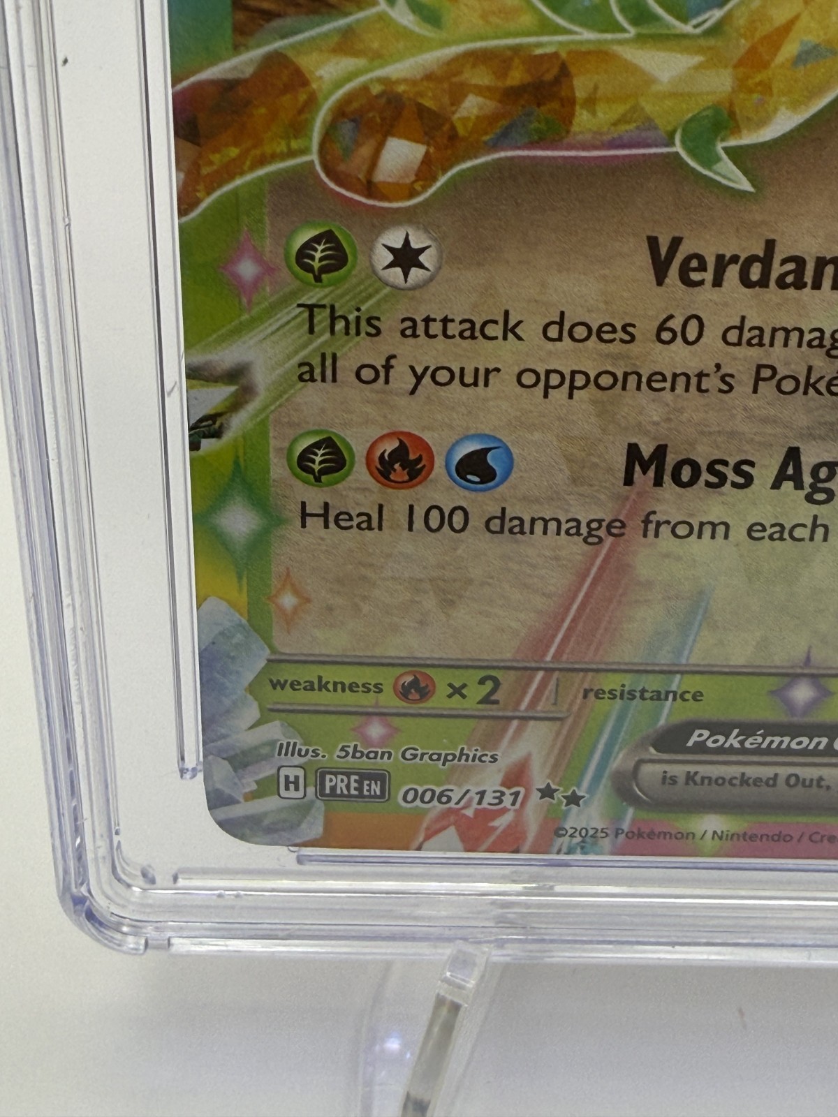 Leafeon 006/131, Sylveon 041/131, Glaceon 026/131 CGC MINT 9
