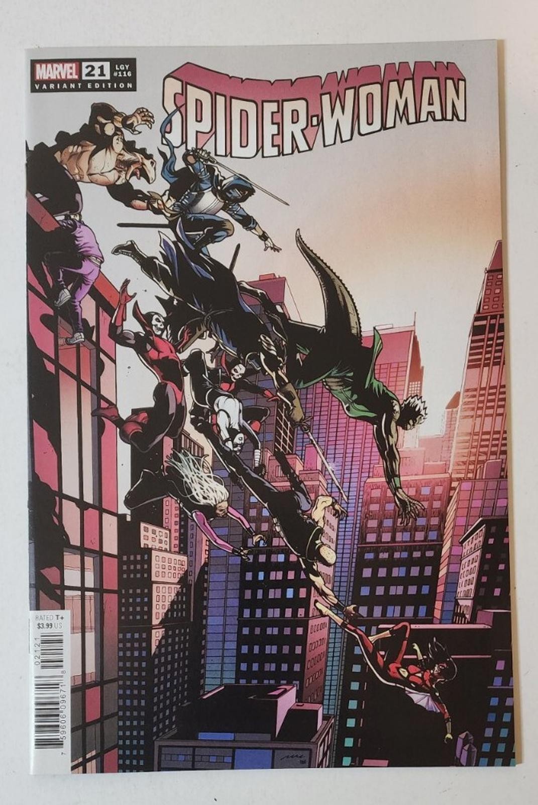 Spider-Woman #21 Cover A B & C Marvel Comics 2022 NM Yoon Carnage lot of 3
