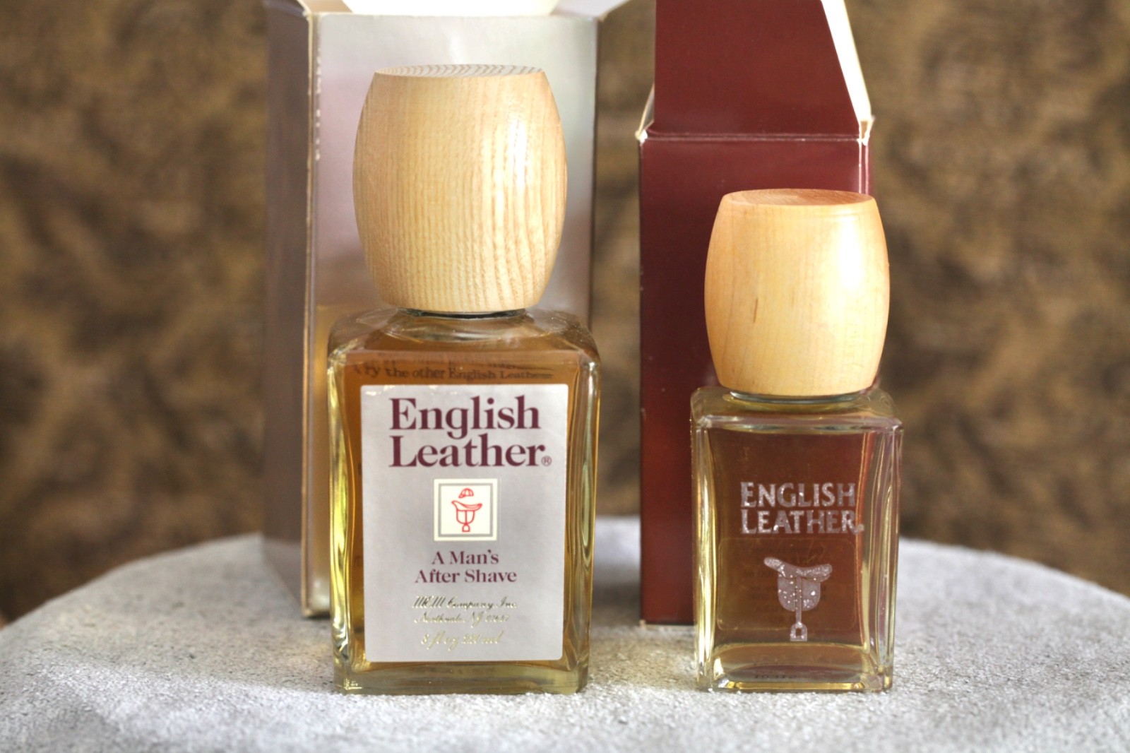 English Leather VINTAGE AfterShave, 3.4 and 8 fl. Oz., 2 NIB, (Yes, Two bottles)