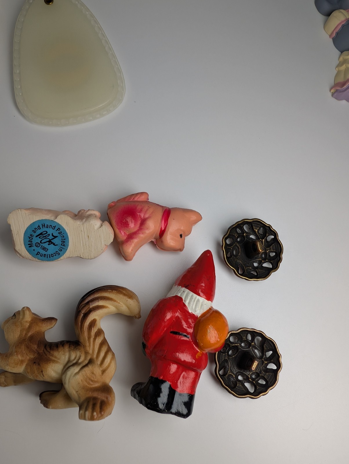 Junk Drawer Trinket Mixed Lot Vintage To Modern Odds and Ends Miniature Mini A