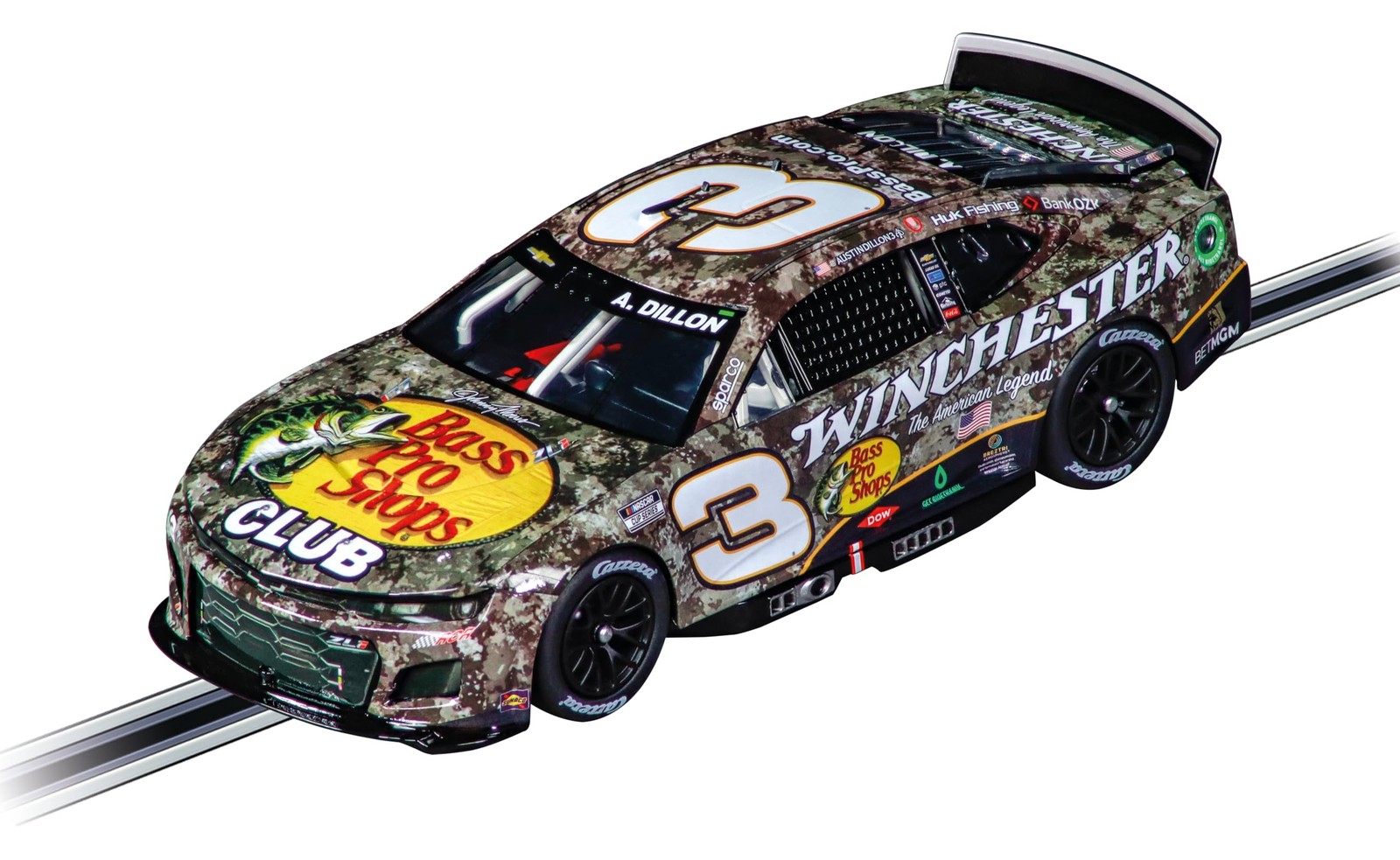 Carrera NASCAR Camaro NextGen ZL1 Austin Dillon No.3 1:32 Digital 132 Slot Car 2
