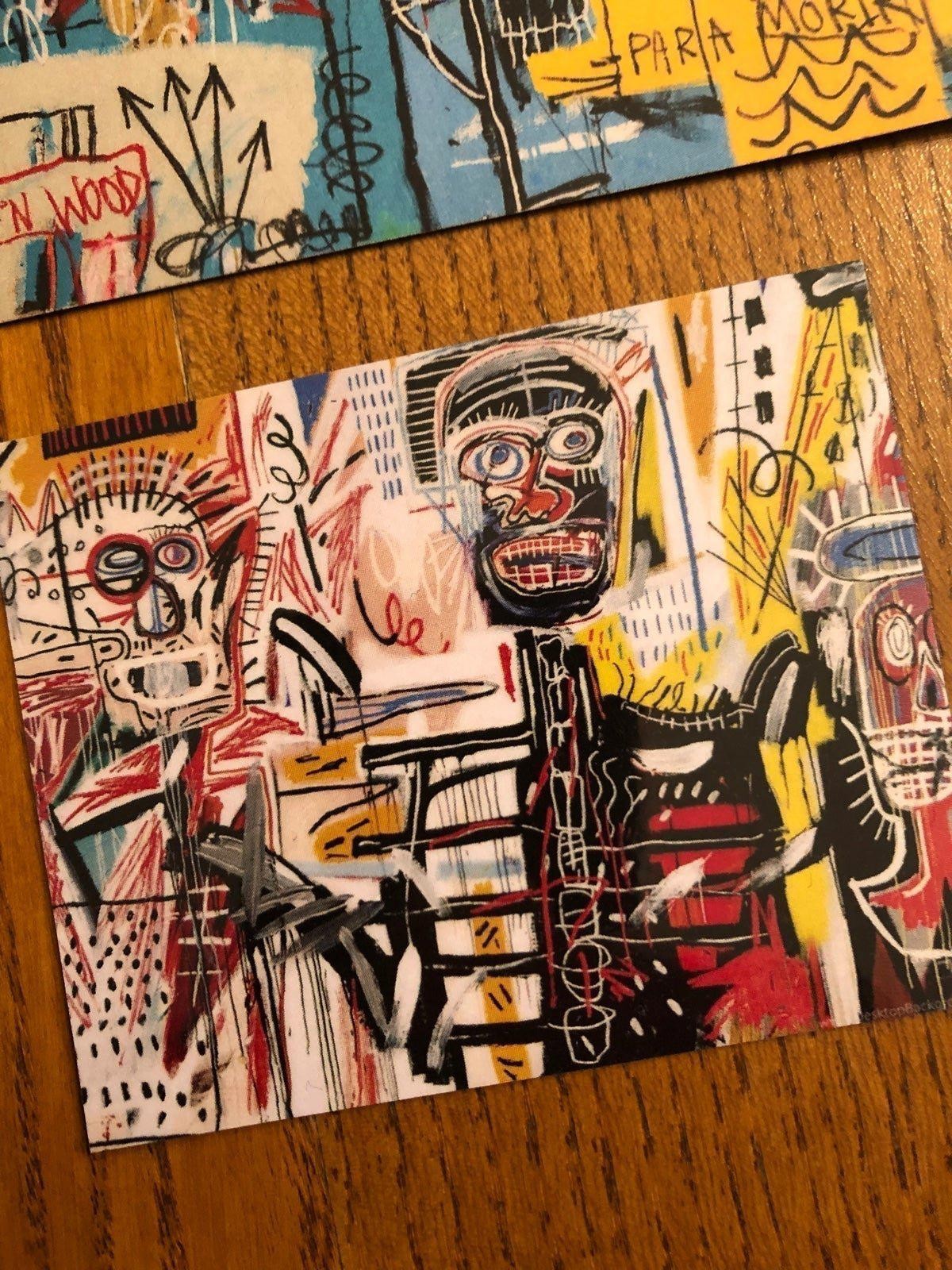 Basquiat fridge magnets modern art graffiti Jean-michel Basquiat New York nyc