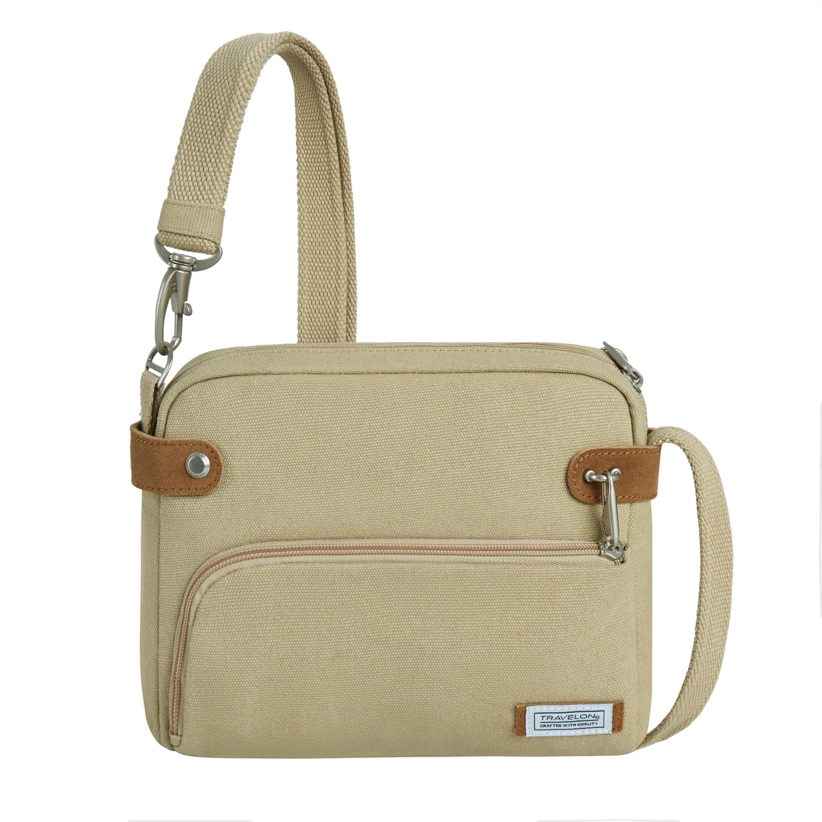 Travelon Anti Theft Heritage Crossbody Bag Multicolor 0 9 lbs Functional Travel