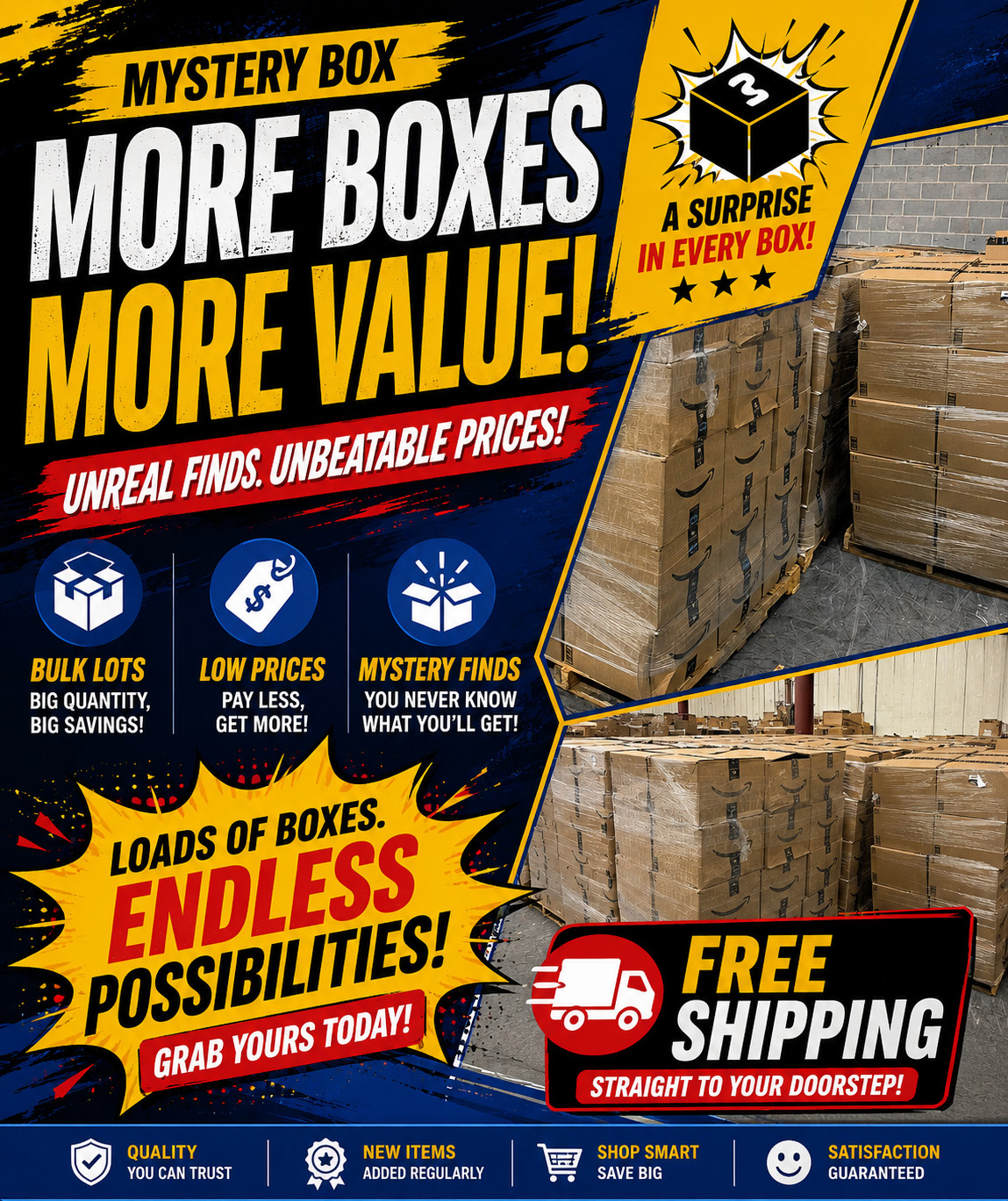 Walmart Premium Lucky Deal Bundle – Mixed Overstock Treasures Now