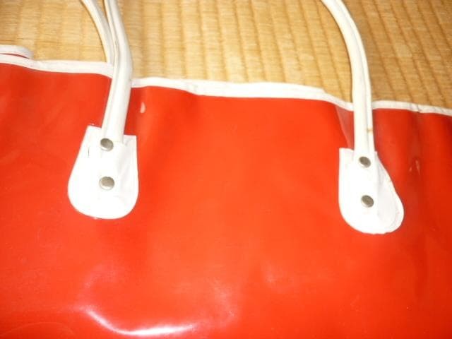 ◆Unused, not for sale 1970s ◆Coca-Cola vinyl resin tote bag