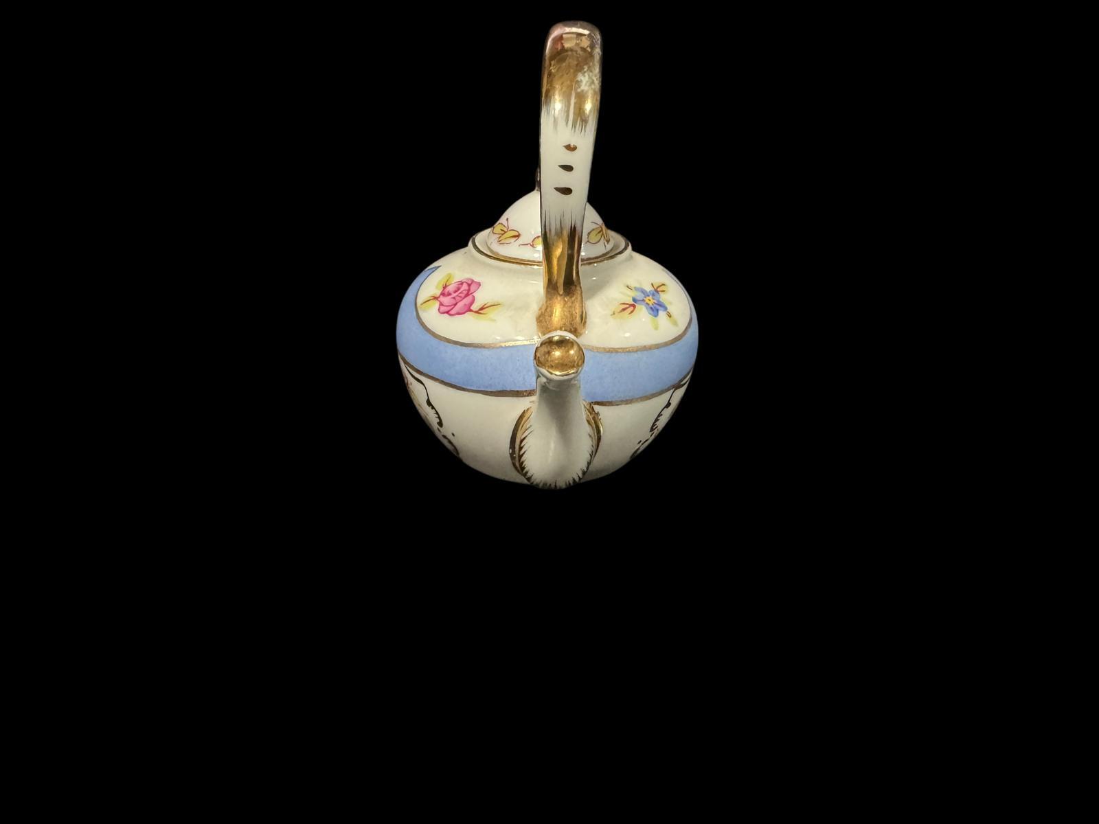 Mini China Tea Pot 3.5″ Tall Decoration Only