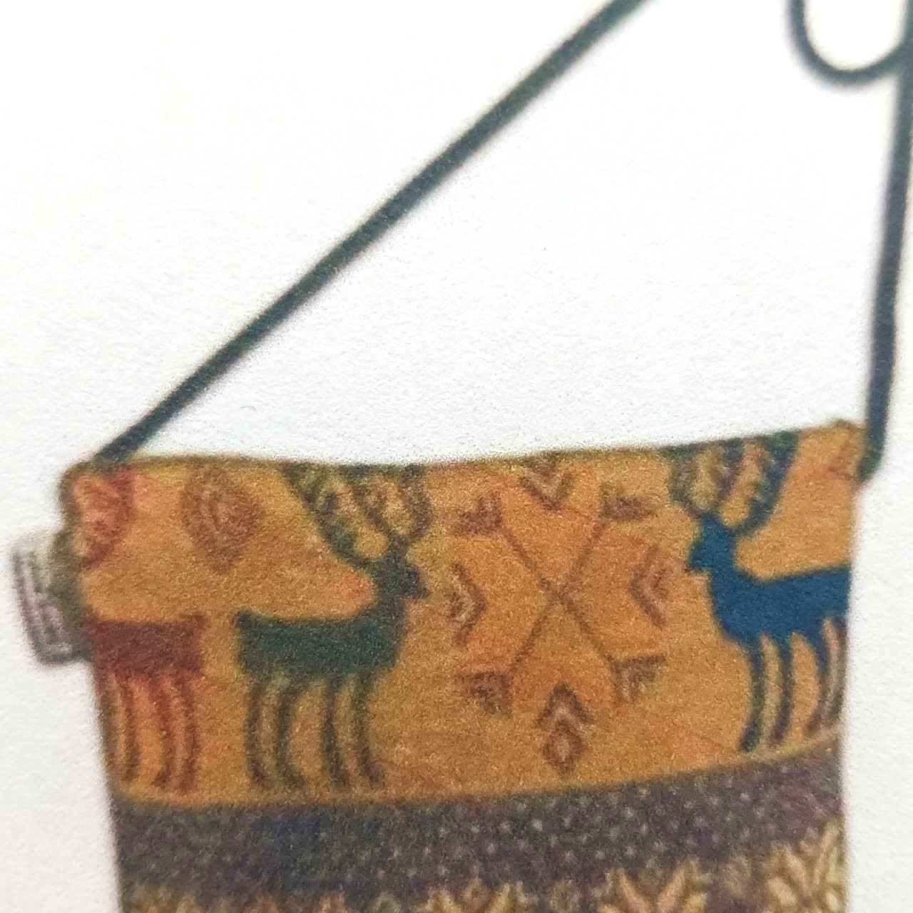 Sarawak Sling Bag Cross Body Bag Sulam Tribal Beach Casual Man Women Summer