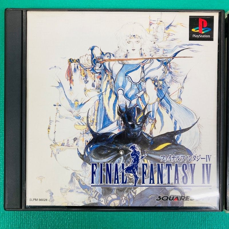 [Case, instruction manual, 1 card included] [2-piece set] PS1 FINAL FANTASY IV
