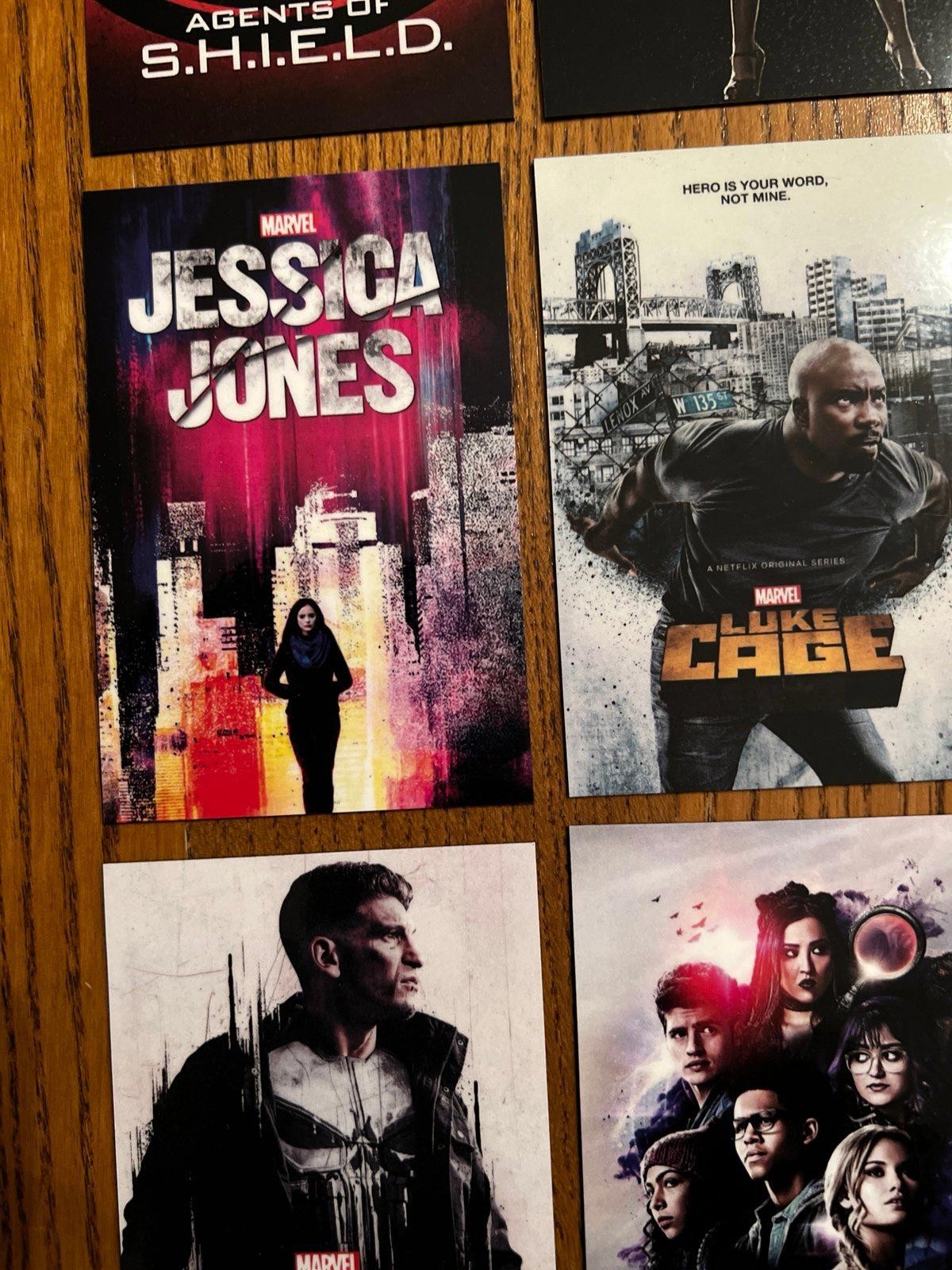 Marvel TV phases 1 -3 FRIDGE MAGNETS