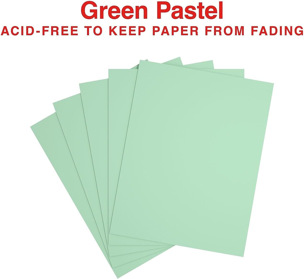 30% Recycled Color Copy Paper, 20 Lbs., 8.5″ X 11″, Green, 500/Ream, for Office,