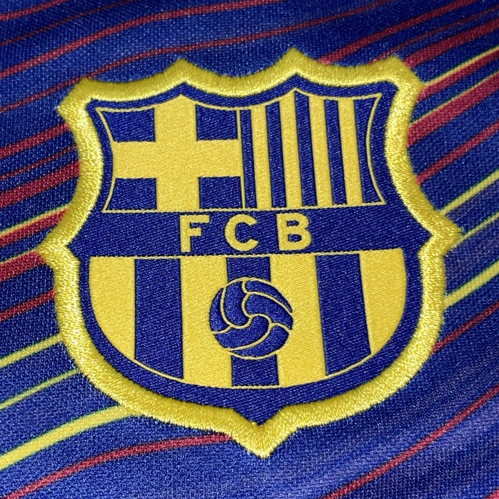AUTHENTIC Nike FC Barcelona Academy Pro Home Pre-Match Top Size Men’s Large NWT