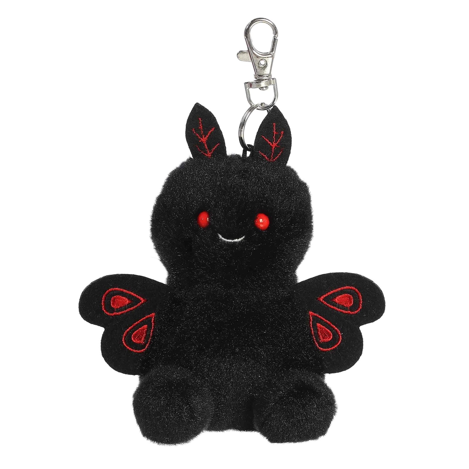 Aurora Adorable Palm Pals Mortimer Mothman Clip-On Plush 4 Inch Bla