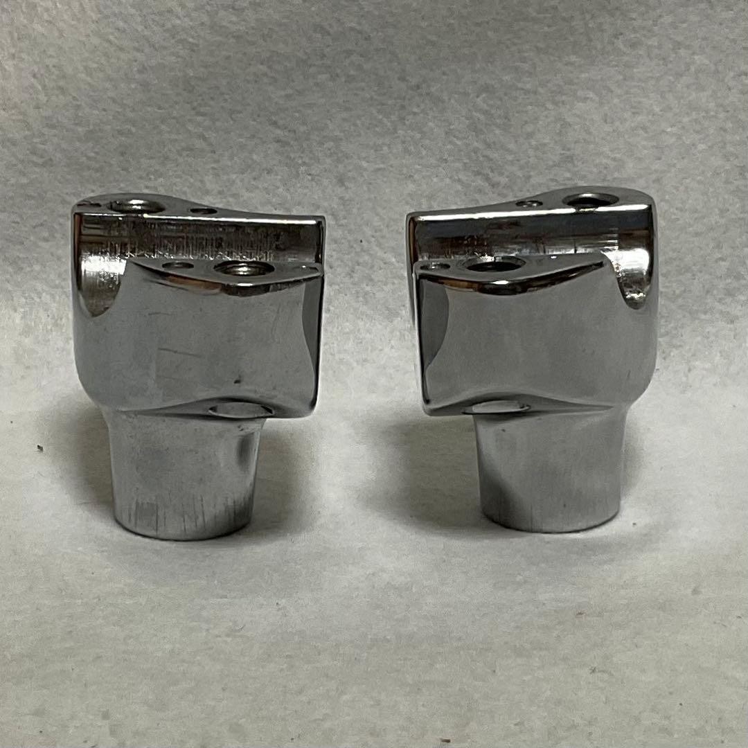 Harley genuine 2 inch riser chrome for 1 inch handle used