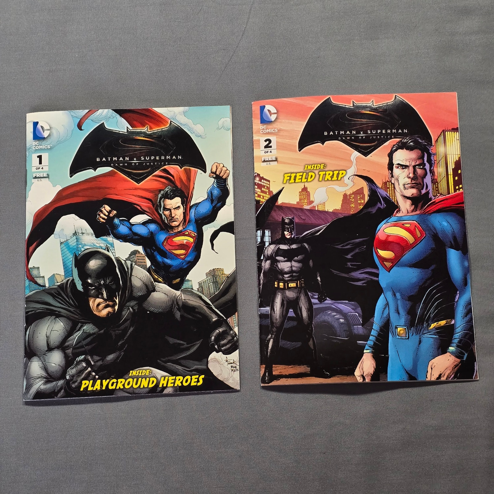Marvel DC Comics Batman Superman Avengers Super Hero Bundle Novelty Items Lot 7