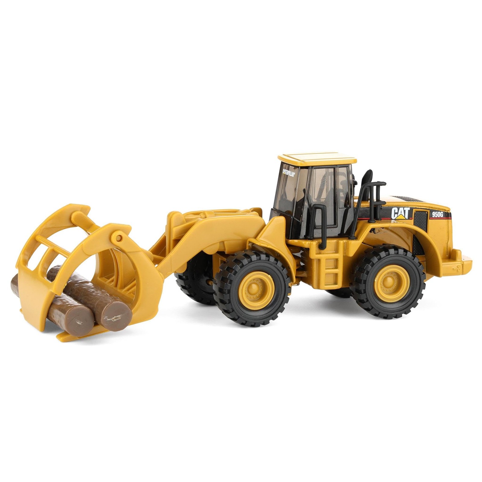 Diecast Masters Wheel Loader Fork Wood Log 84661CS Plastic Multicolor 25in 2