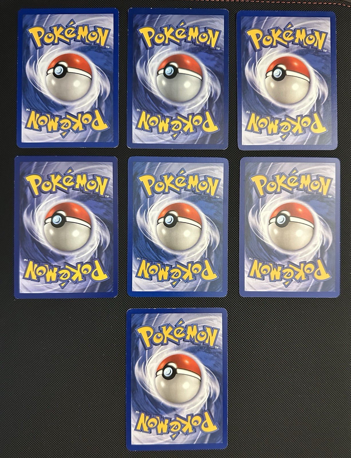 Pokémon TCG Kabuto Fossil lot of 6, 1 Aero Vintage MP-NM WOTC