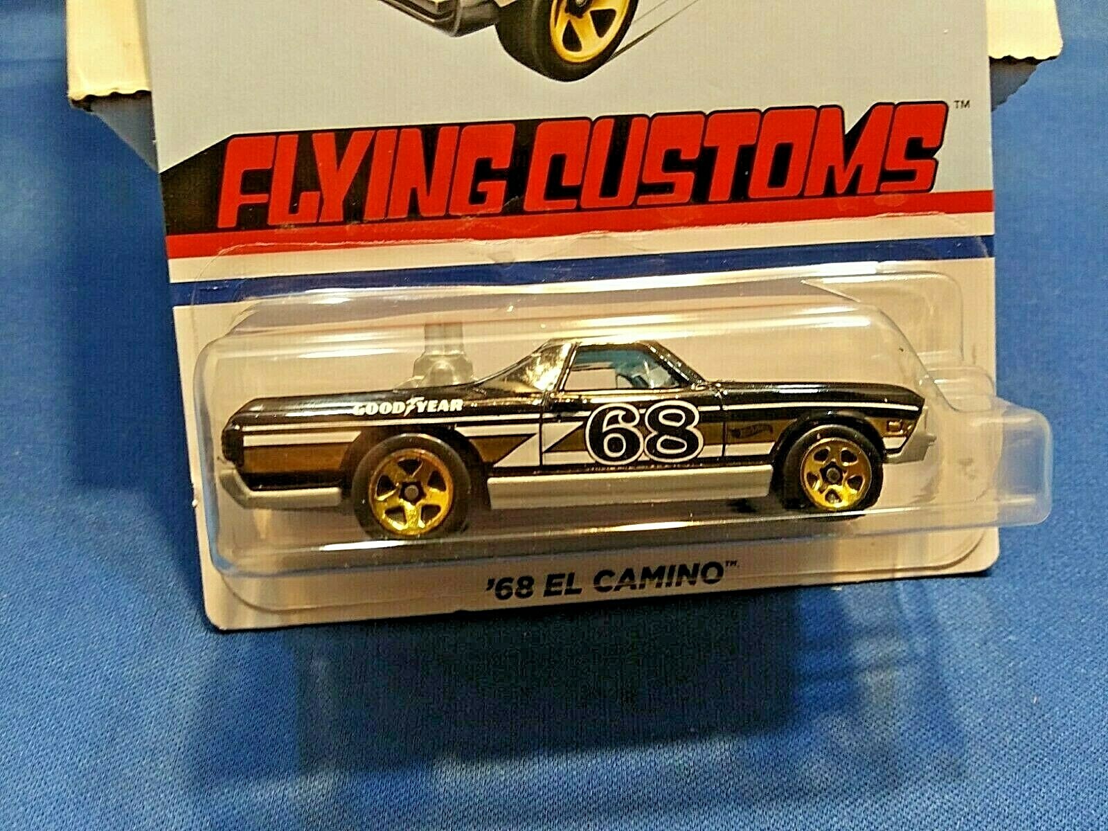 HOT WHEELS FLYING CUSTOMS ’68 EL CAMINO DIECAST 1:64 SCALE NEW MUST SEE RARE