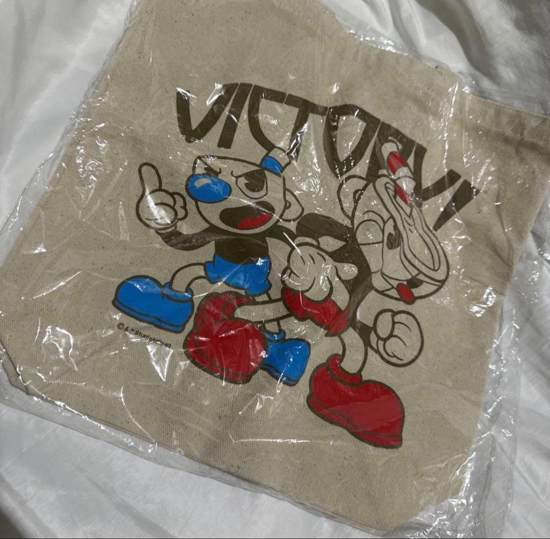 Out of print new CUPHEAD tote bag canvas