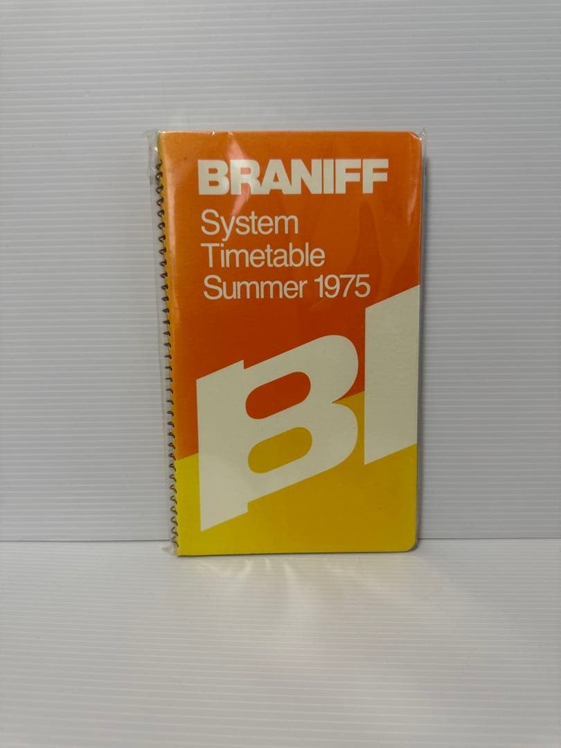 Traveler’s Factory Braniff Spiral Ring Notebook 3 Types [New Unopened]