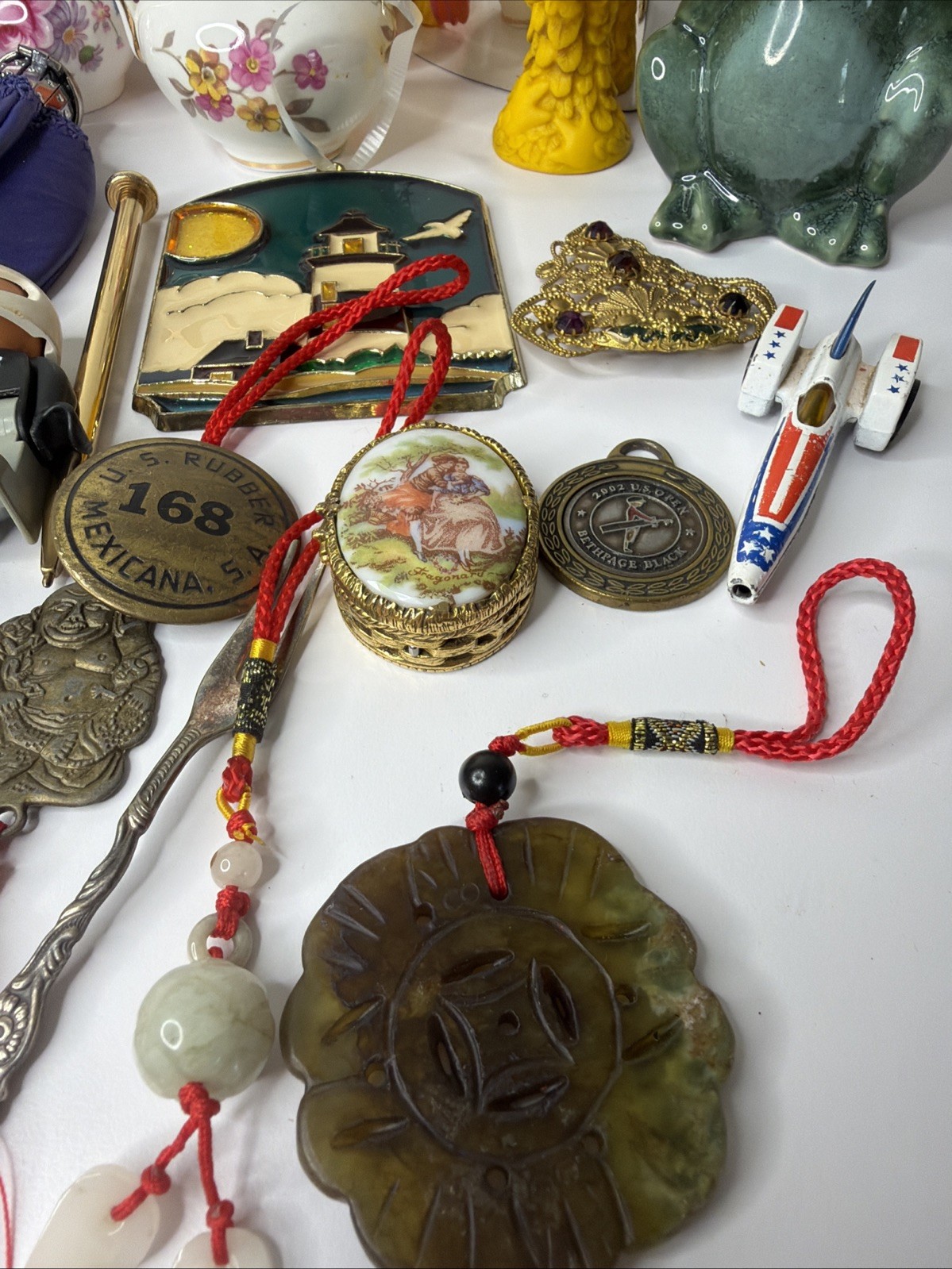 35 Pieces Assortment Vintage Lot Collectible Items Junk Drawer Lot