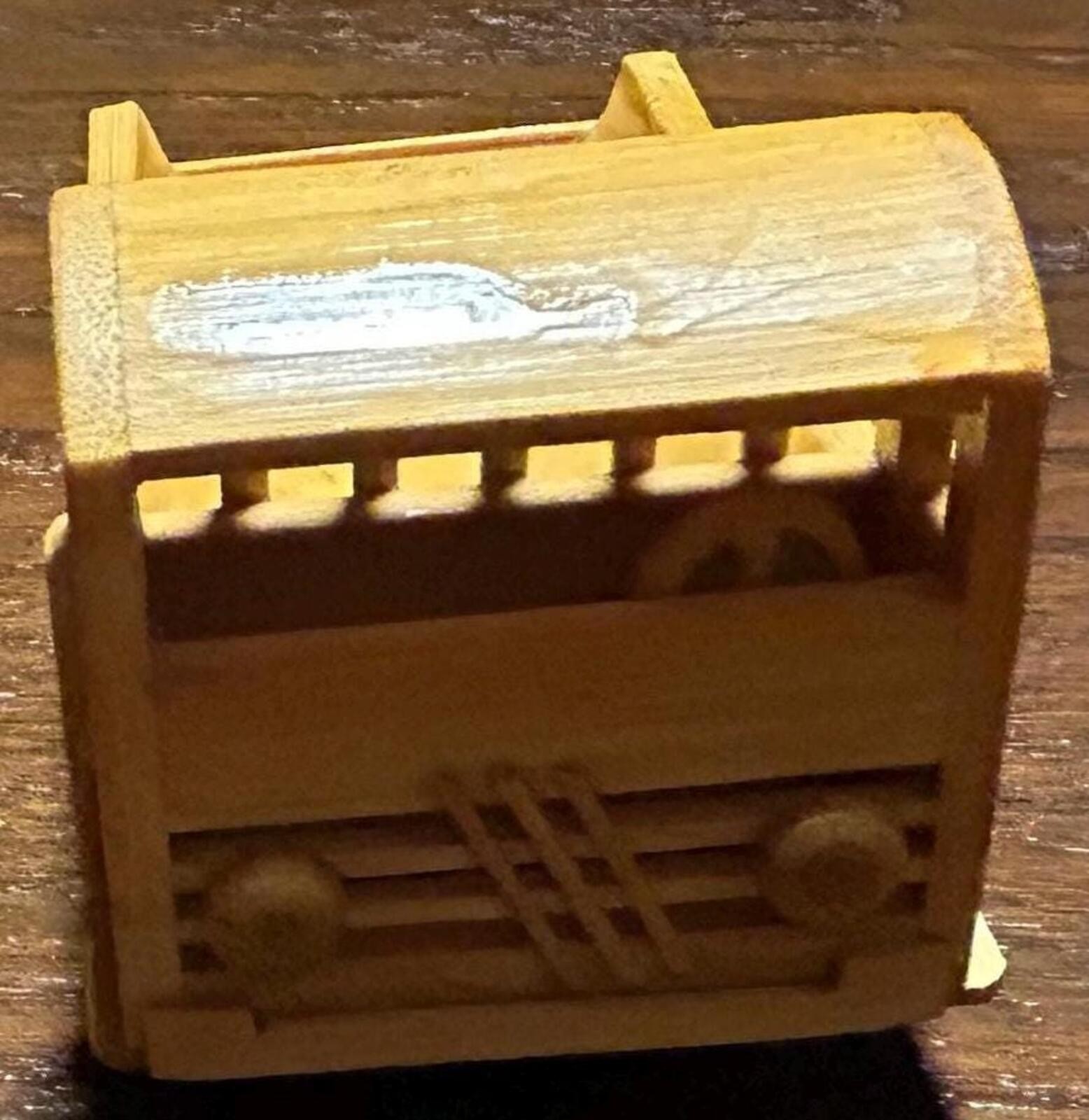 Wooden Miniature Truck made in the People’s Republic of China