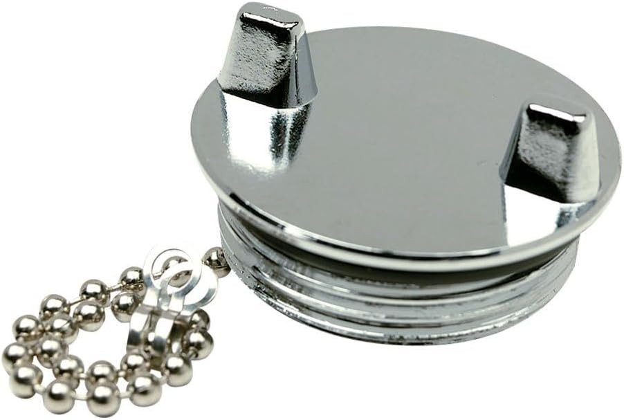Replacement Gas Fill Cap Chrome-Plated Zamak