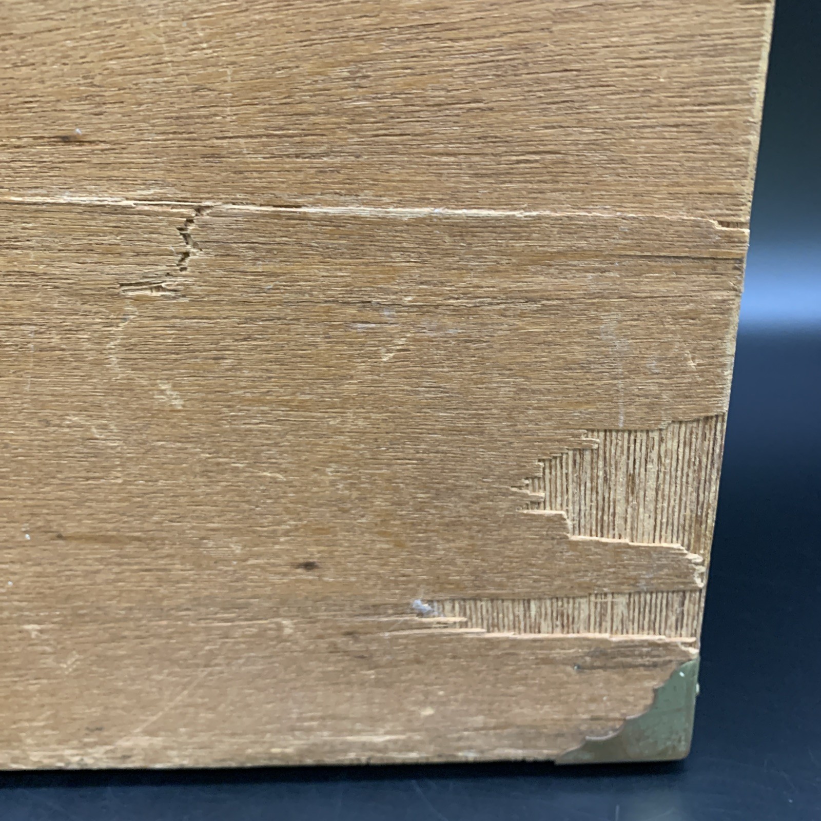 Vintage Wooden Artist Paint Box w Palette Compartments 18″ Case