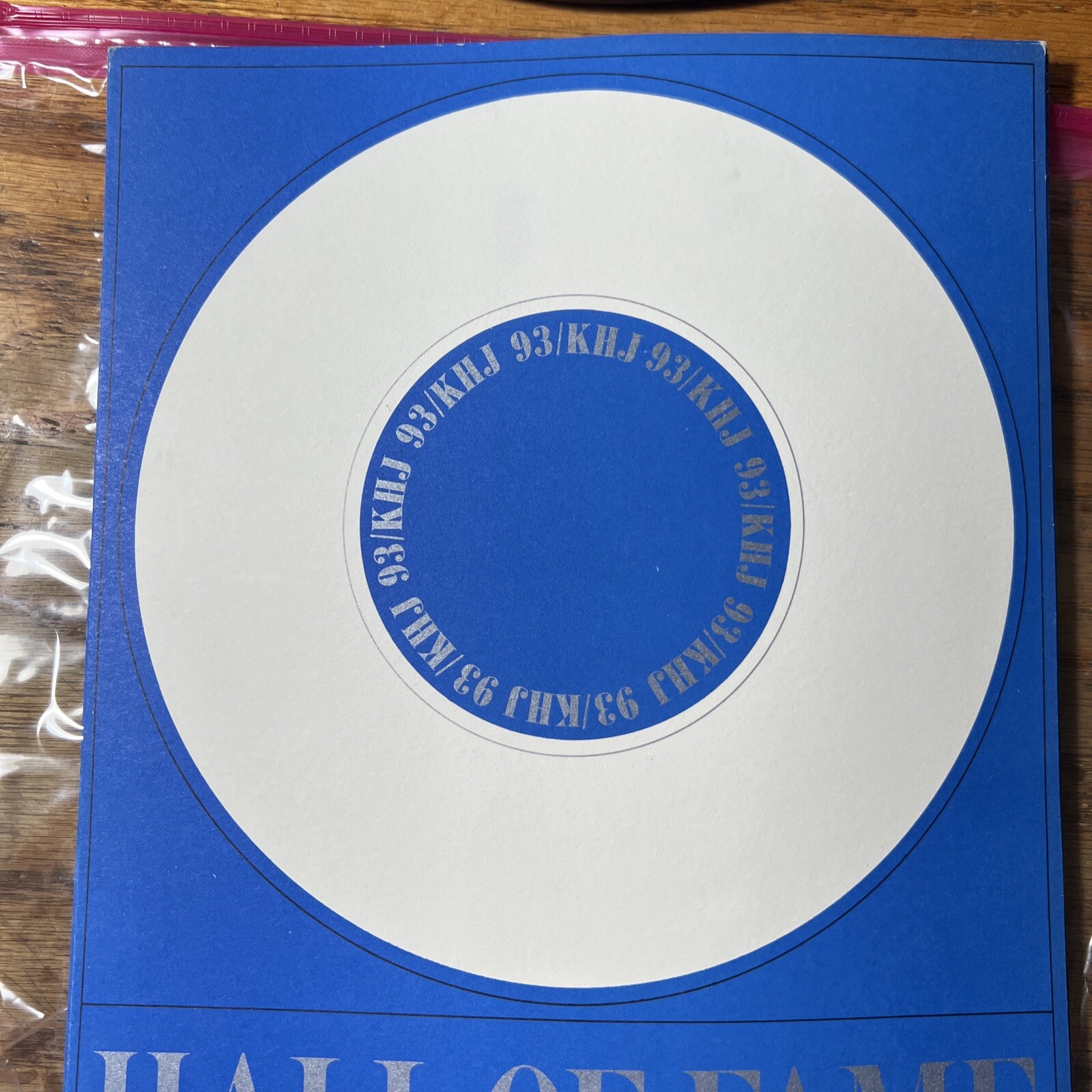RARE 93/KHJ Hall of Fame Booklet Radio Station Memorabilia (FH-152C)