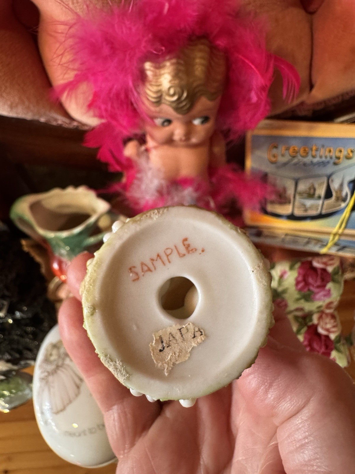 Vintage Junk Drawer Lot Of Figurines, Trinket Boxes, Collectibles Free Shipping