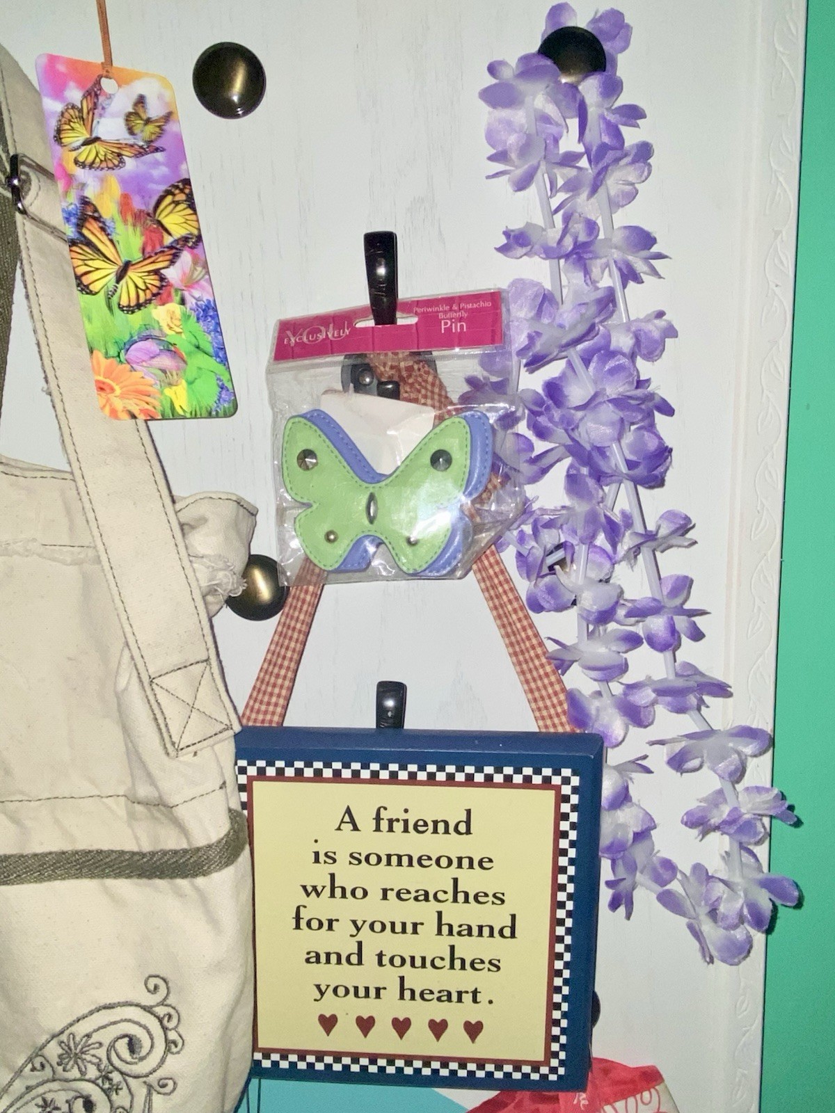 8.8 lb Women Butterfly Art Fun Colorful Trinkets Collectibles Junk Drawer Lot