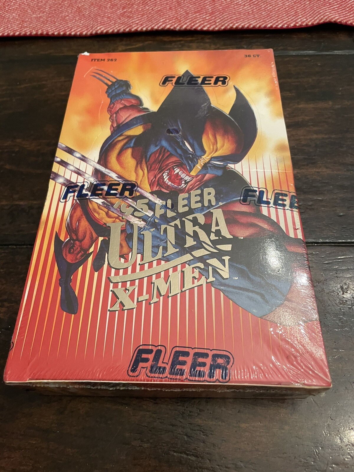 (1) Sealed Pack 1995 Fleer Ultra Marvel X-Men Trading Limited Edition Inserts!!!