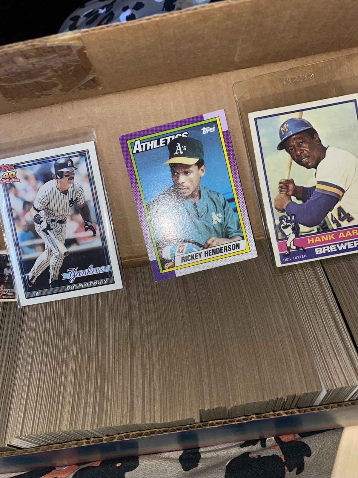 Sports Cards From 1989/1990. One Box Of Cards And Some Additional Collectibles