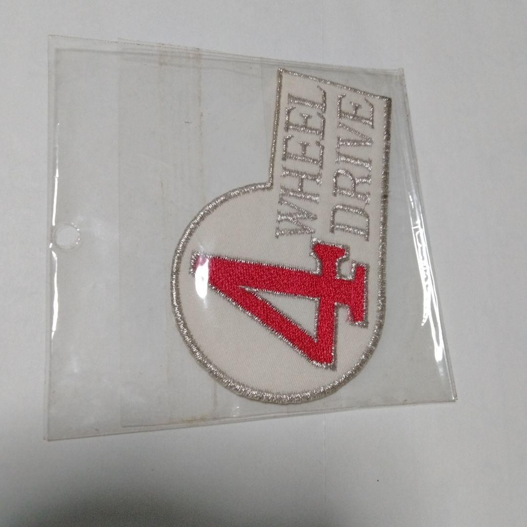 [New] LAND CRUISER 4WHEEL DRIVE Embroidery Patch 4 Pieces